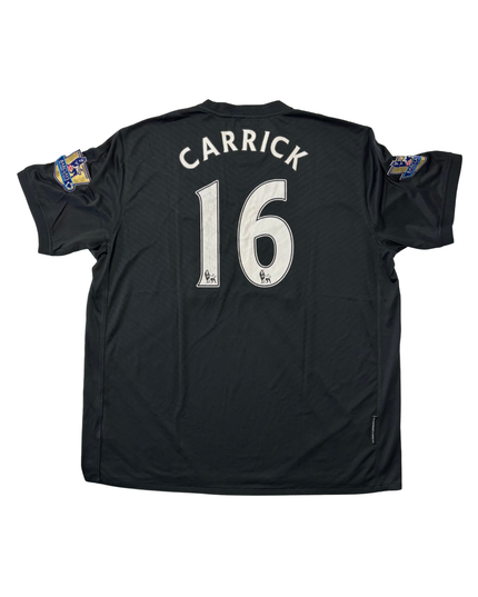 Nike Manchester United 2008/09 Carrick #16 AIG Sponsor Away Jersey - XL