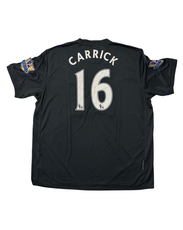 Nike Manchester United 2008/09 Carrick #16 AIG Sponsor Away Jersey - XL