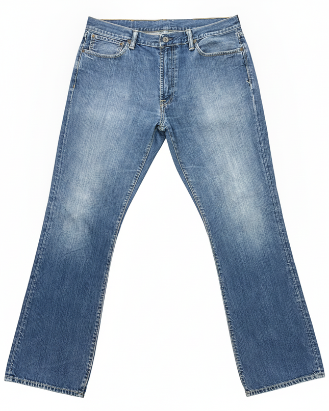 Polo Ralph Lauren Blue Faded Straight Leg Jeans