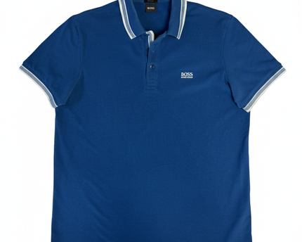 Hugo Boss Blue Regular Fit Polo Shirt