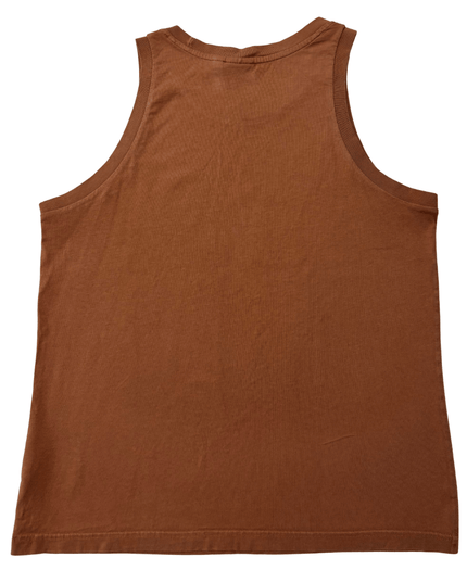 Adidas Originals Trefoil Logo in Terracotta Tank Top