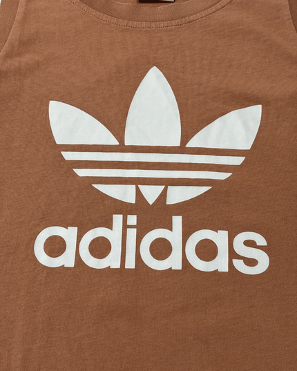 Adidas Originals Trefoil Logo in Terracotta Tank Top