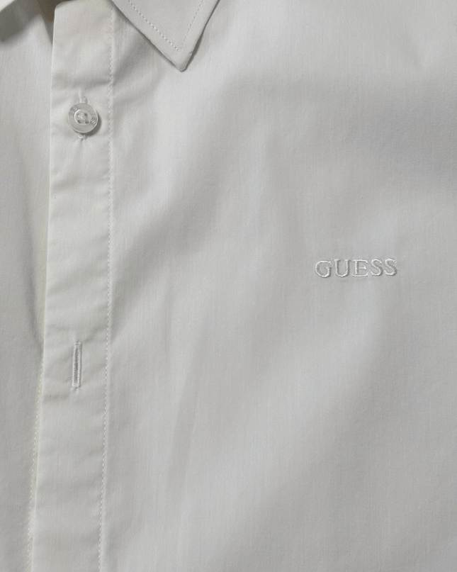 Guess Slim Fit Classic White Dress Shirt