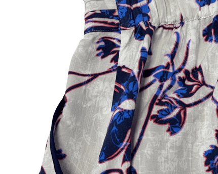 Warehouse Floral Print Pleated Midi Skirt