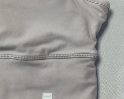FILA Mauve Asymmetric Cut-Out High-Neck Sports Top