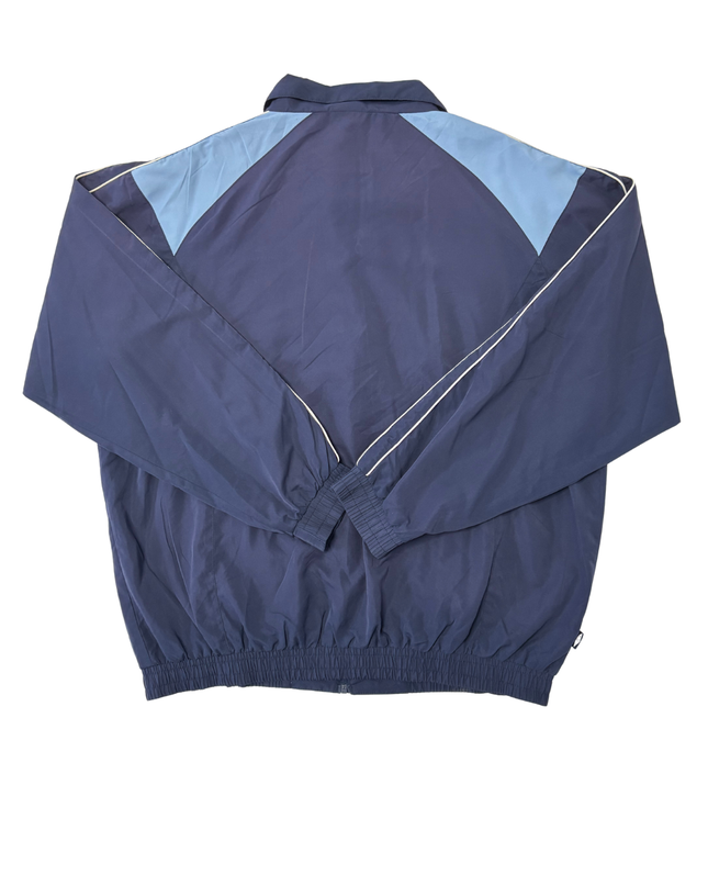 Vintage Umbro Navy Blue & Light Blue Track Jacket