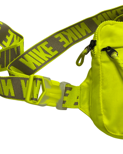 Nike Neon Volt Mini Crossbody Bag with Logo Strap
