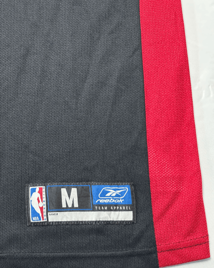 Vintage Reebok NBA Miami Heat Jones #6 Black/Red Jersey