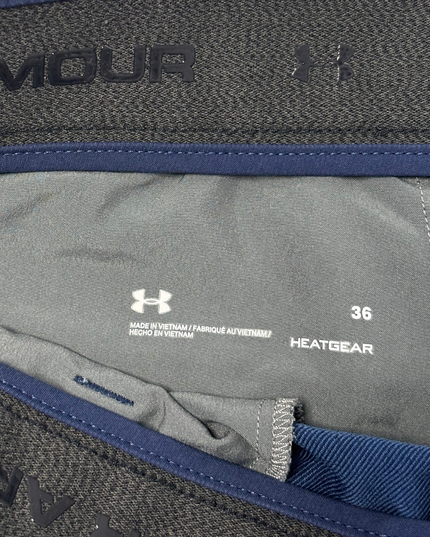Under Armour HeatGear Navy Blue Tapered Golf Shorts