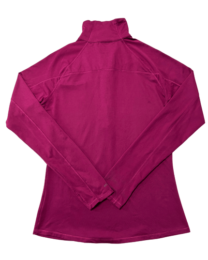 Columbia Active Fit Fuchsia Half-Zip Performance Pullover