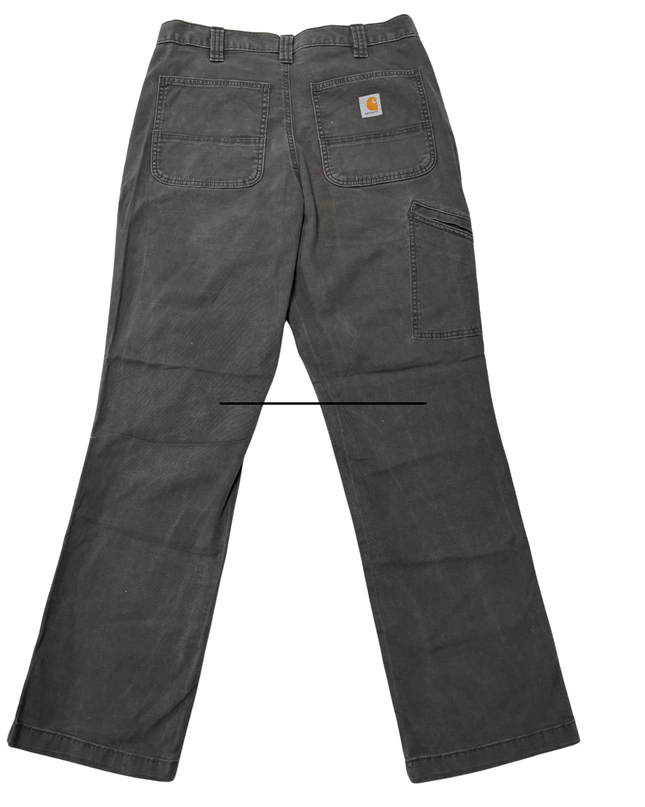 Carhartt Dark Grey Relaxed Fit Rugged Utility Work Pants