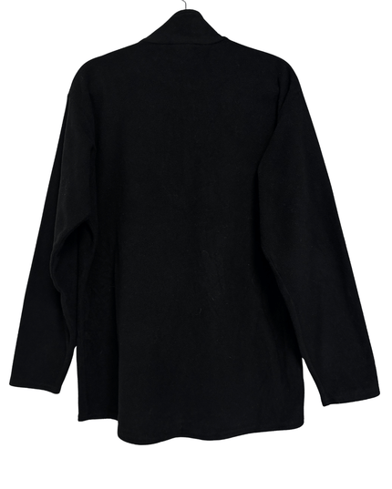 Patagonia Black Capilene 1/4 Zip Fleece Sweatshirt