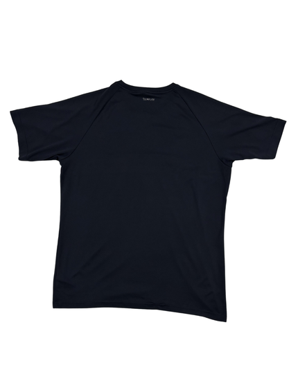 Adidas Climalite Black & Teal Performance Sports T-Shirt - L