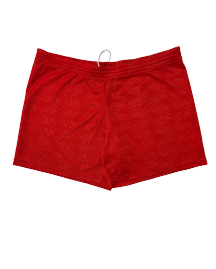 Umbro Vintage Red With Logo Football Shorts - L  | Waist: 34"