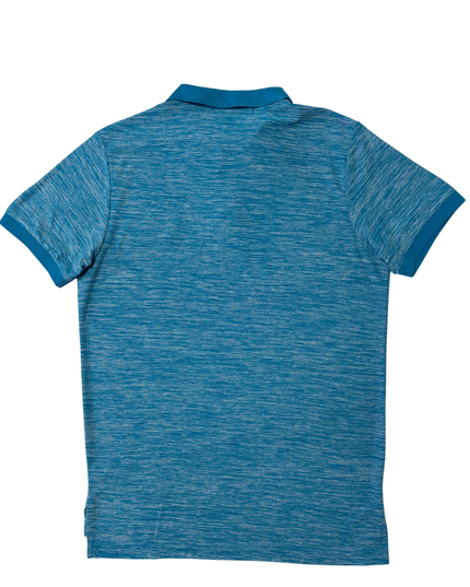 U.S. Polo Assn. Heather Sky Blue Performance Polo Shirt