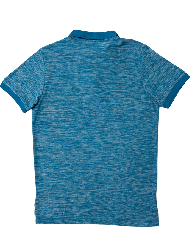 U.S. Polo Assn. Heather Sky Blue Performance Polo Shirt
