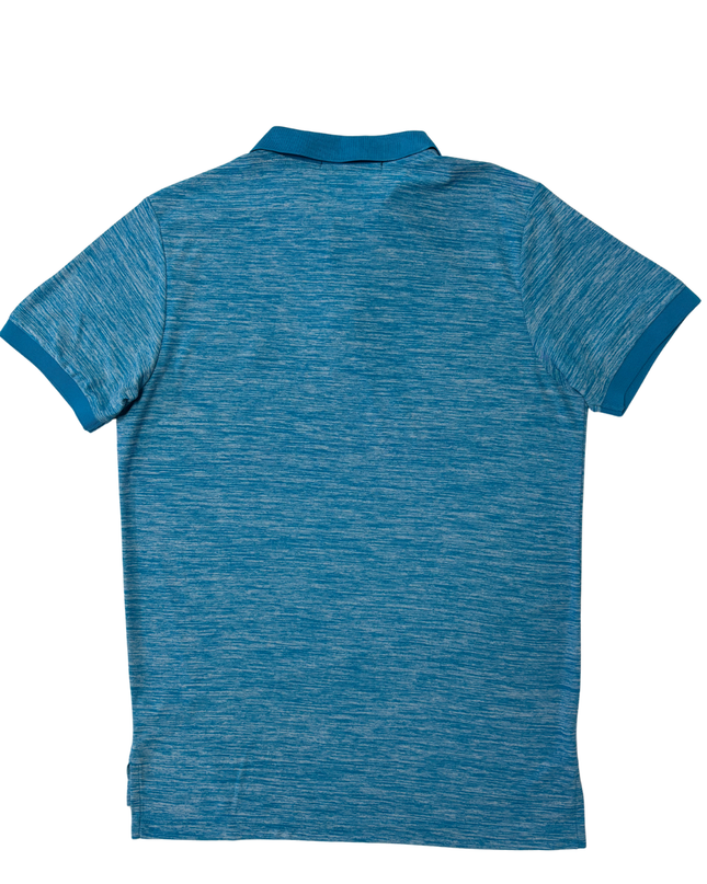 U.S. Polo Assn. Heather Sky Blue Performance Polo Shirt