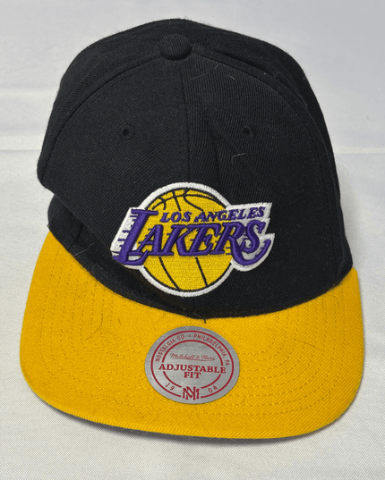 Mitchell & Ness NBA Black & Gold “Los Angeles Lakers” Snapback Cap