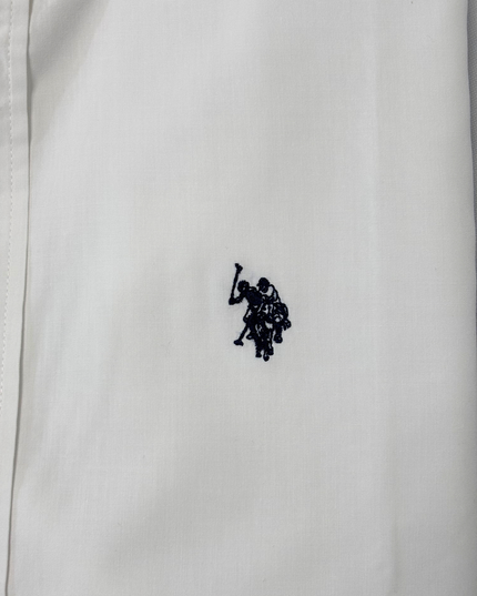 U.S. Polo Assn. Classic White Long Sleeve Button-Down Shirt - M