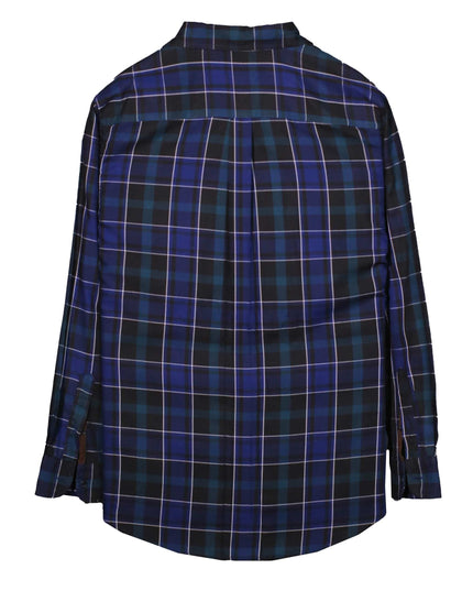 Chaps Dryride Midweight Flannel Navy Blue Shirt