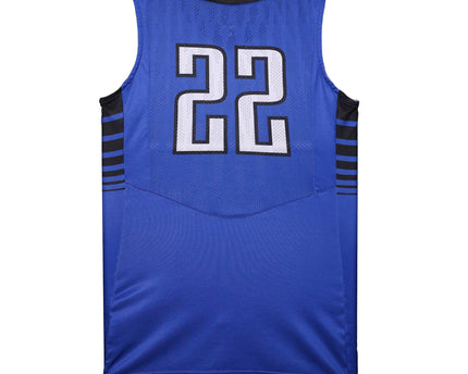 Nike Bulldogs #22 Royal Blue Basketball Jersey