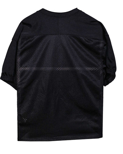 Nike Dri-FIT Black Mesh Football Practice T-Shirt