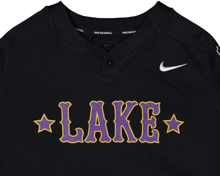 Nike Team Baseball “Lake” Fischer #38 Black Jersey
