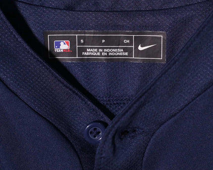 Nike MLB Detroit Tigers Navy Blue Jersey