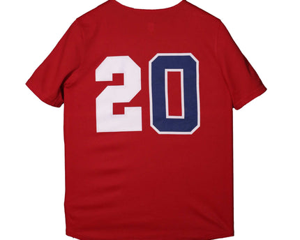 Adidas New Level #20 Red Performance Jersey