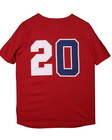 Adidas New Level #20 Red Performance Jersey