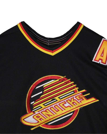 Maska Vintage Vancouver Canucks #14 Black Hockey Jersey
