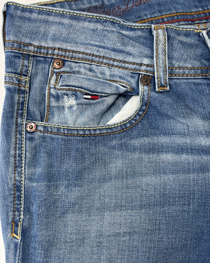 Hilfiger Denim Mid Wash Bootcut Blue Jeans - M | Waist: 30"