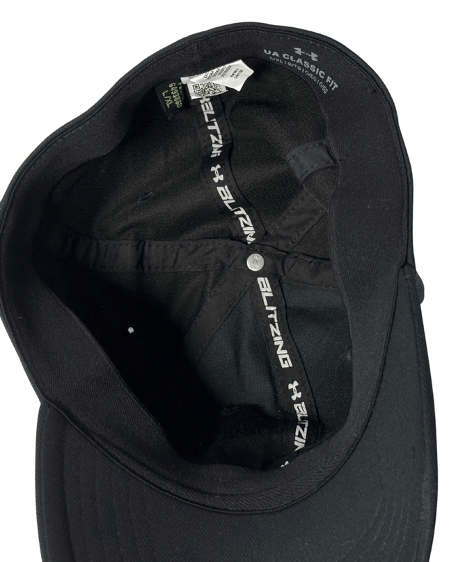 Under Armour Black “Freedom” Embroidered USA Flag Logo Cap