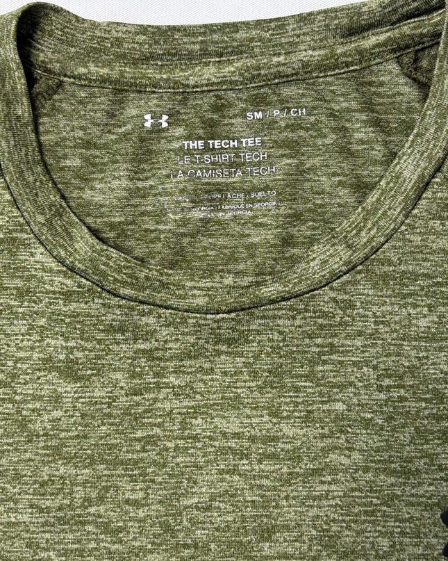 Under Armour Green Heather Tech Performance Training T-Shirt