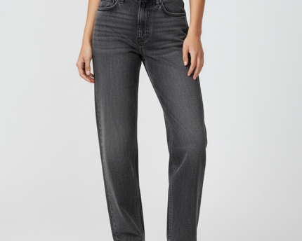Zara Vintage Wash Straight-Leg Jeans
