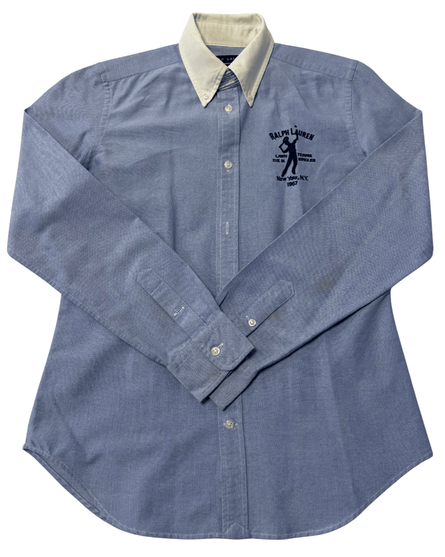 Ralph Lauren Lawn Tennis Singles New York 1967 Slim Fit Shirt