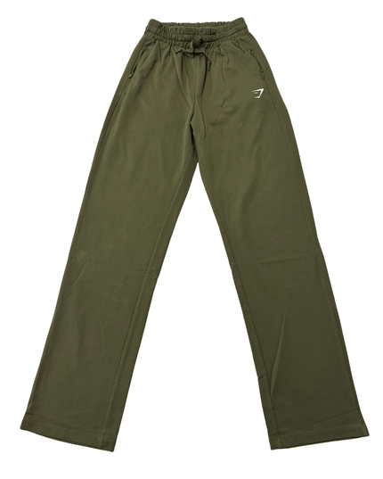 Gymshark Straight Leg Green Joggers