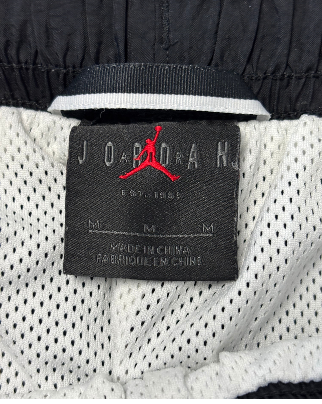 Jordan Jumpman Black & White Color-Block Windbreaker Track Pants