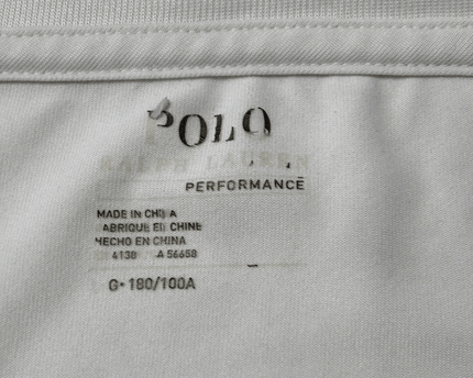 Ralph Lauren Performance White Crewneck T-Shirt