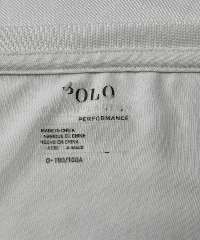 Ralph Lauren Performance White Crewneck T-Shirt