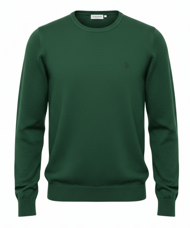 U.S. Polo Assn. Green Crewneck Knit Sweater