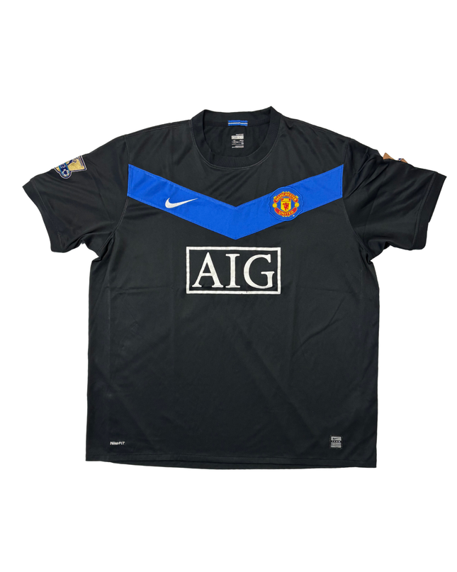 Nike Manchester United 2008/09 Carrick #16 AIG Sponsor Away Jersey - XL