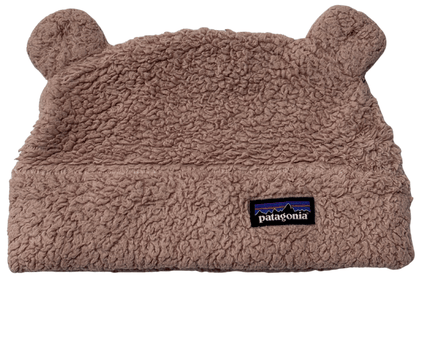 Patagonia Baby Furry Ear Pink Sherpa Fleece Beanie