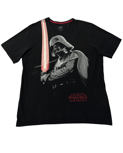 M&S Star Wars Darth Vader Graphic Black T-Shirt
