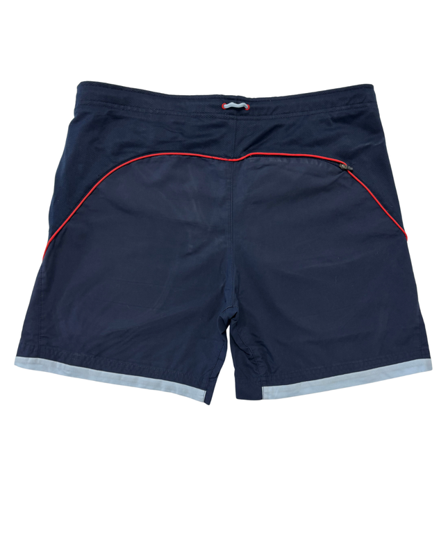 Nike Training Mesh-Lined Navy Blue Athletic Shorts- XS | Waist: 17.5"