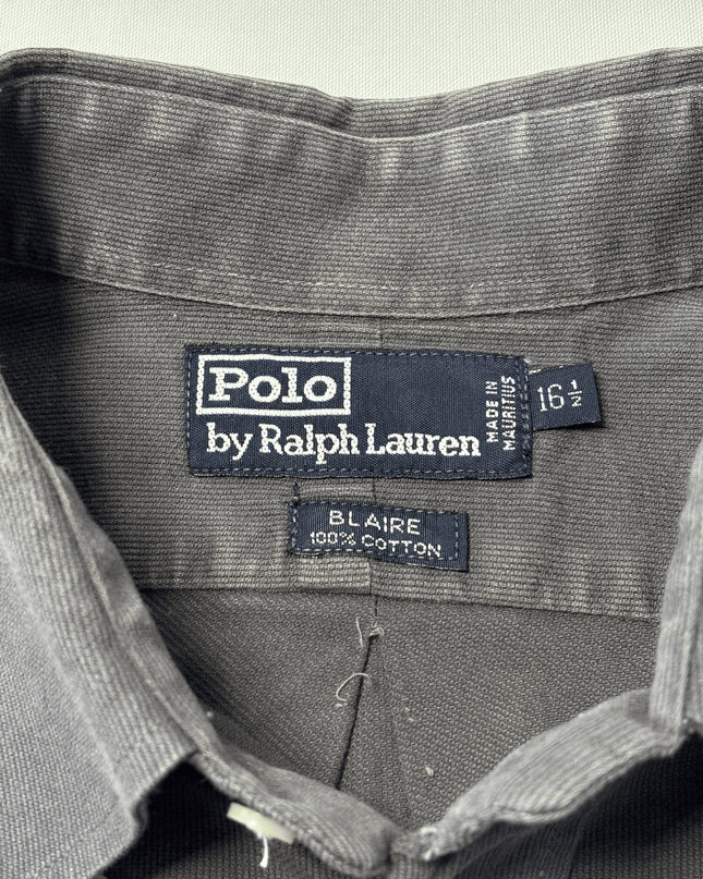 Ralph Lauren Blaire Grey Corduroy Shirt
