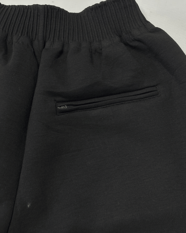 Gymshark Tapered Fit Black Woven Ankle Cuff Joggers