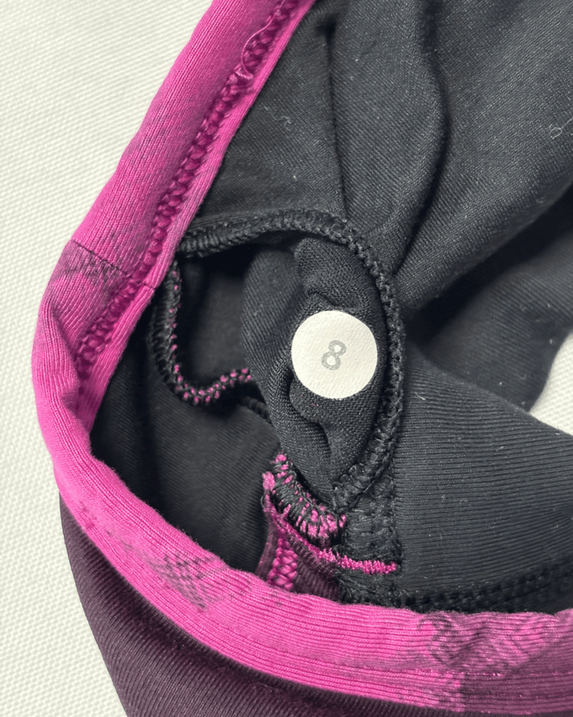 Lululemon Abstract Print Strappy Racerback Sports Top