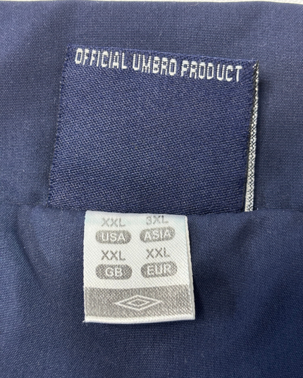 Vintage Umbro Navy Blue & Light Blue Track Jacket