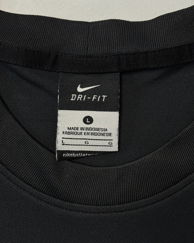 Nike Team Dri-FIT Authentic Training Black/Grey with Red Accents Shirt